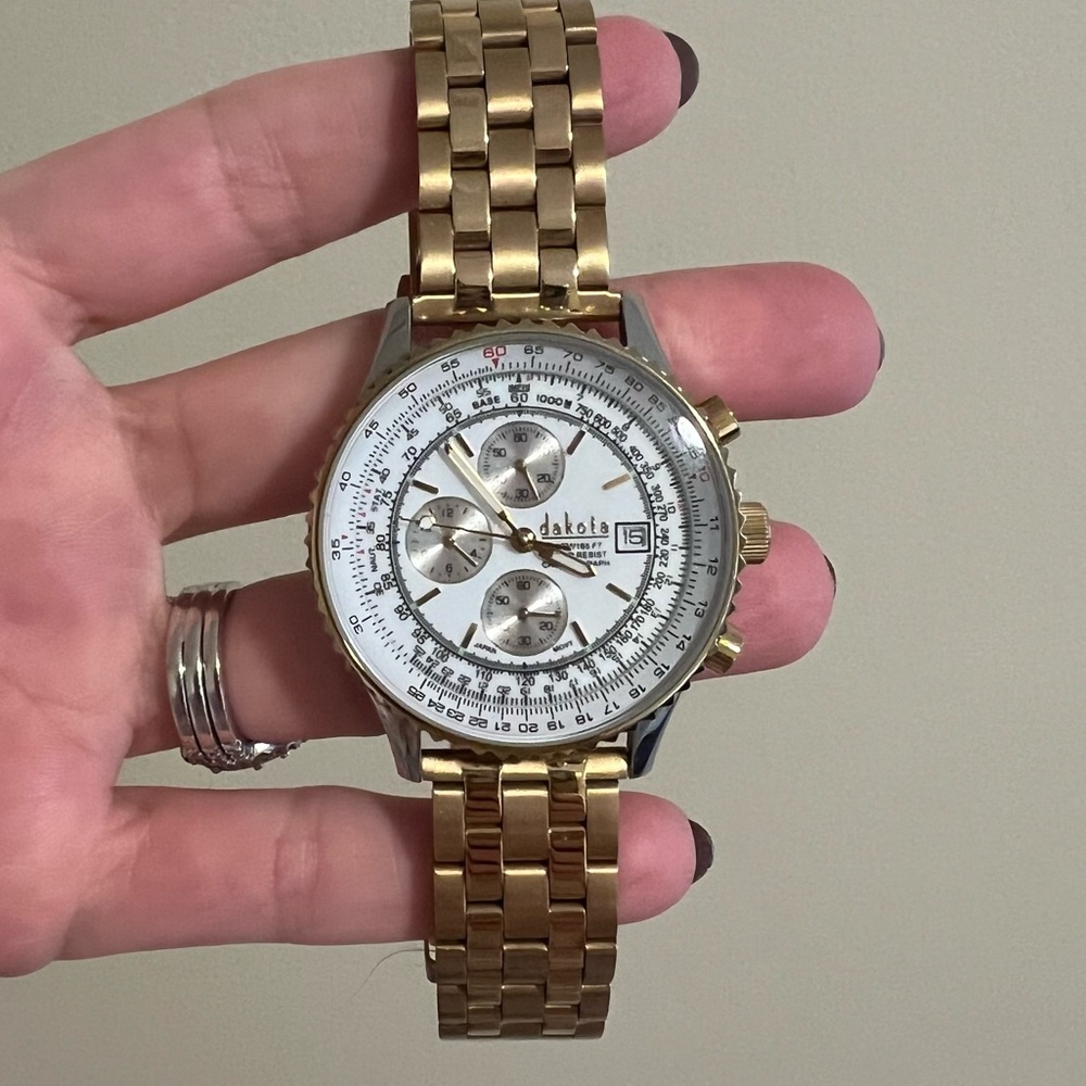Mens Gold Dakota Watch